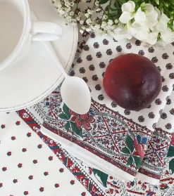 Souleiado Nos Tables Automnales | Nappe carrée « Baumanière »