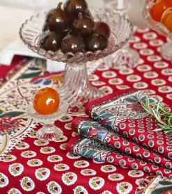 Souleiado Nos Tables Automnales | Nappe carrée « Baumanière »
