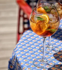 Souleiado Nos Tables Automnales | Nappe enduite ''Fleur des Champs''