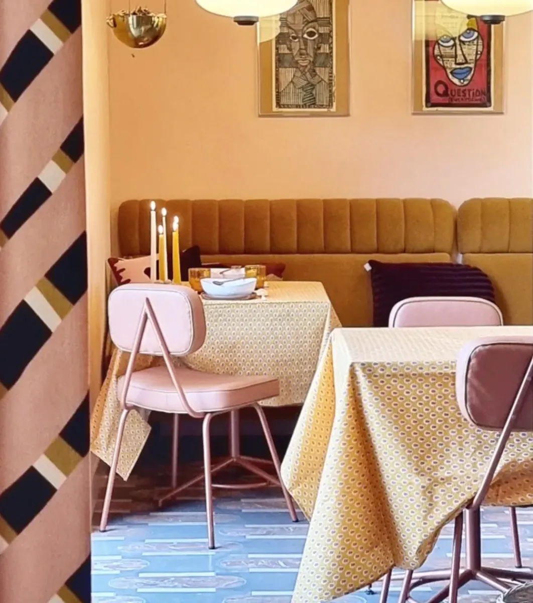 Souleiado Nos Tables Automnales | Nappe enduite "Fleur des Champs''