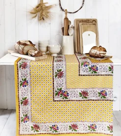 Souleiado Nos Tables Automnales | Nappe rectangulaire « Baumanière »