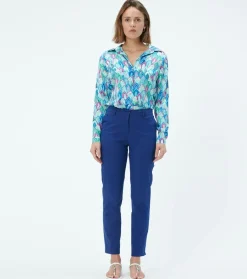 Femme Souleiado Pantalons | Pantalon BEA Bleu marine