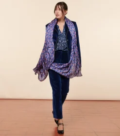 Femme Souleiado Pantalons | Pantalon BERTILLE Velours