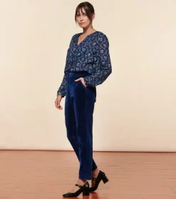 Femme Souleiado Pantalons | Pantalon BERTILLE Velours