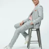 Homme Souleiado Pantalons | Pantalon MARIO Lin Perle Uni