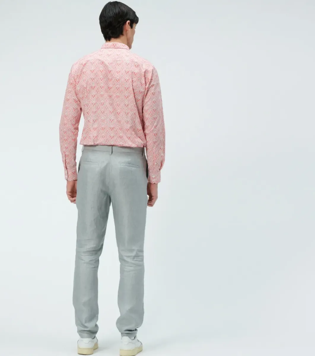 Homme Souleiado Pantalons | Pantalon MARIO Lin Perle Uni