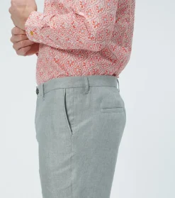 Homme Souleiado Pantalons | Pantalon MARIO Lin Perle Uni