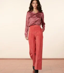 Femme Souleiado Pantalons | Pantalon PRISCA Velours Milleraie