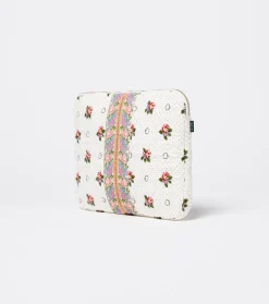 Souleiado Ligne De Voyage | Pochette AÏPADOU Printemps blanc