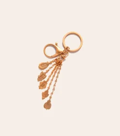 Femme Souleiado Accessoires Mode | Porte-clé PAMPILLES iconiques finition dorée