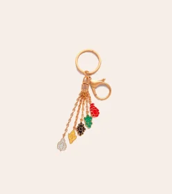 Femme Souleiado Accessoires Mode | Porte-clé PAMPILLES iconiques finition dorée