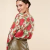Femme Souleiado Pulls & Cardigans | Pull LISA Roulotte écru fuchsia