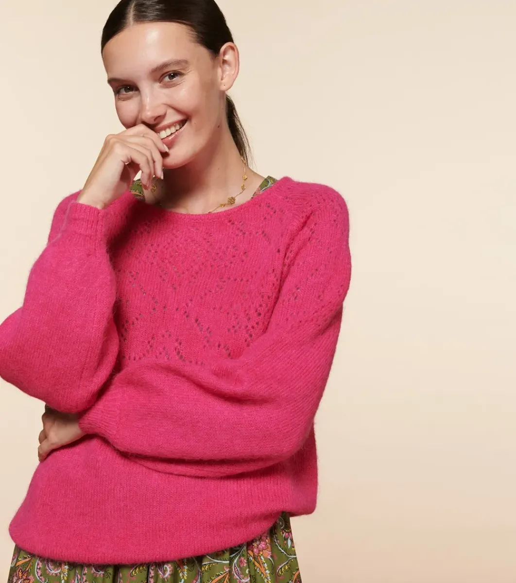 Femme Souleiado Pulls & Cardigans | Pull LOUISIA Jacquard Précieux