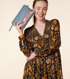 Femme Souleiado Robes | Robe AURORA Cassis