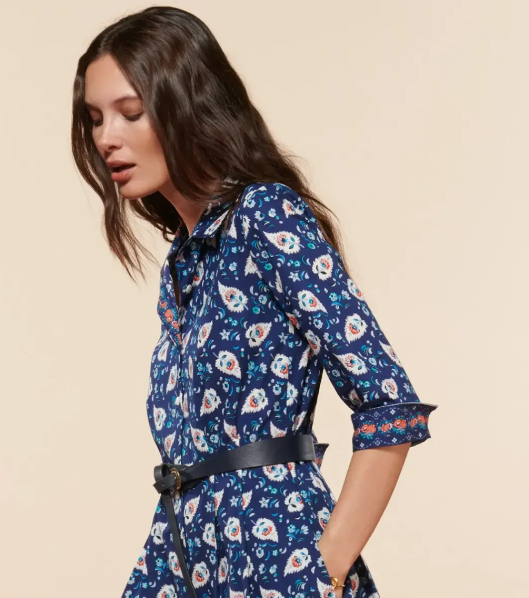 Femme Souleiado Robes | Robe KATE KELLY Tramontane