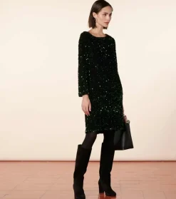 Femme Souleiado Robes | Robe ODÉLIA Sequins foncé