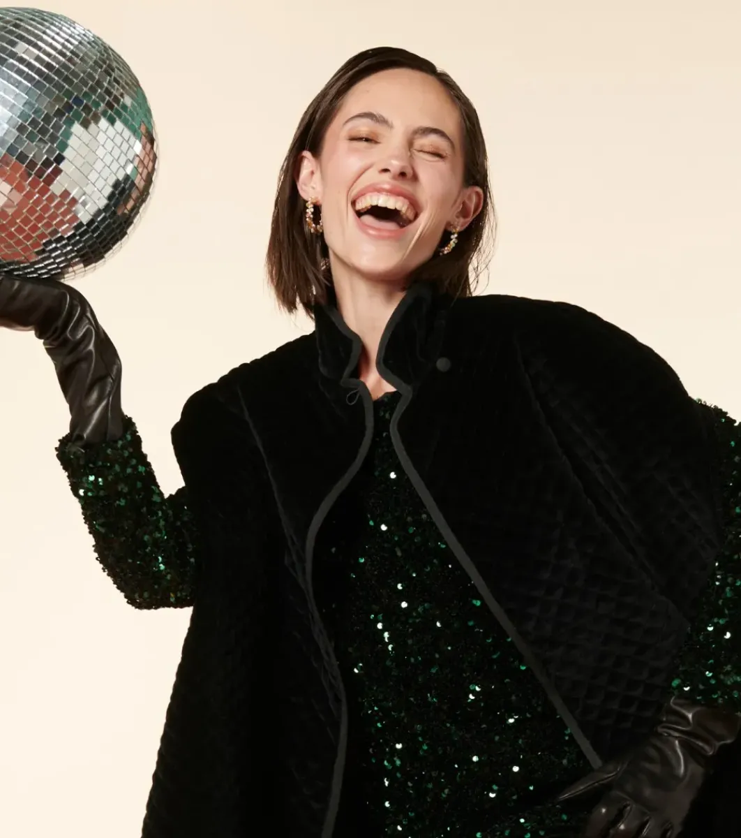 Femme Souleiado Robes | Robe ODÉLIA Sequins foncé