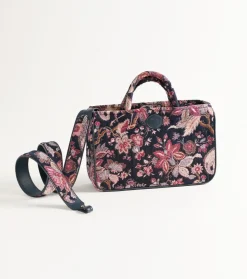 Femme Souleiado Sacs | Sac petit AMARÉE Héron marine fuchsia