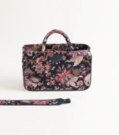 Femme Souleiado Sacs | Sac petit AMARÉE Héron marine fuchsia