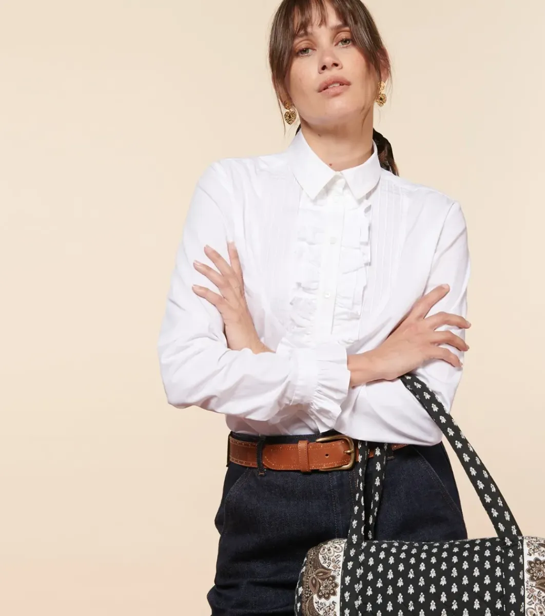 Femme Souleiado Cabas | Sacs | Sac PETIT ESCAMPADOU Mouche noir / blanc