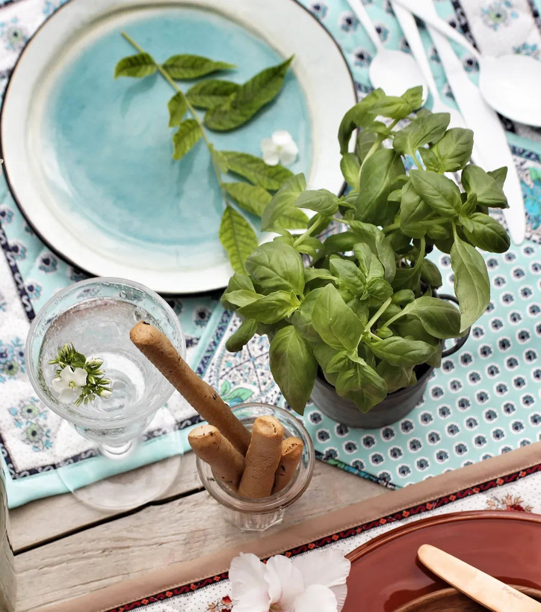 Souleiado Nos Tables Automnales | Set de table matelassé « La Fleur d'Arles »