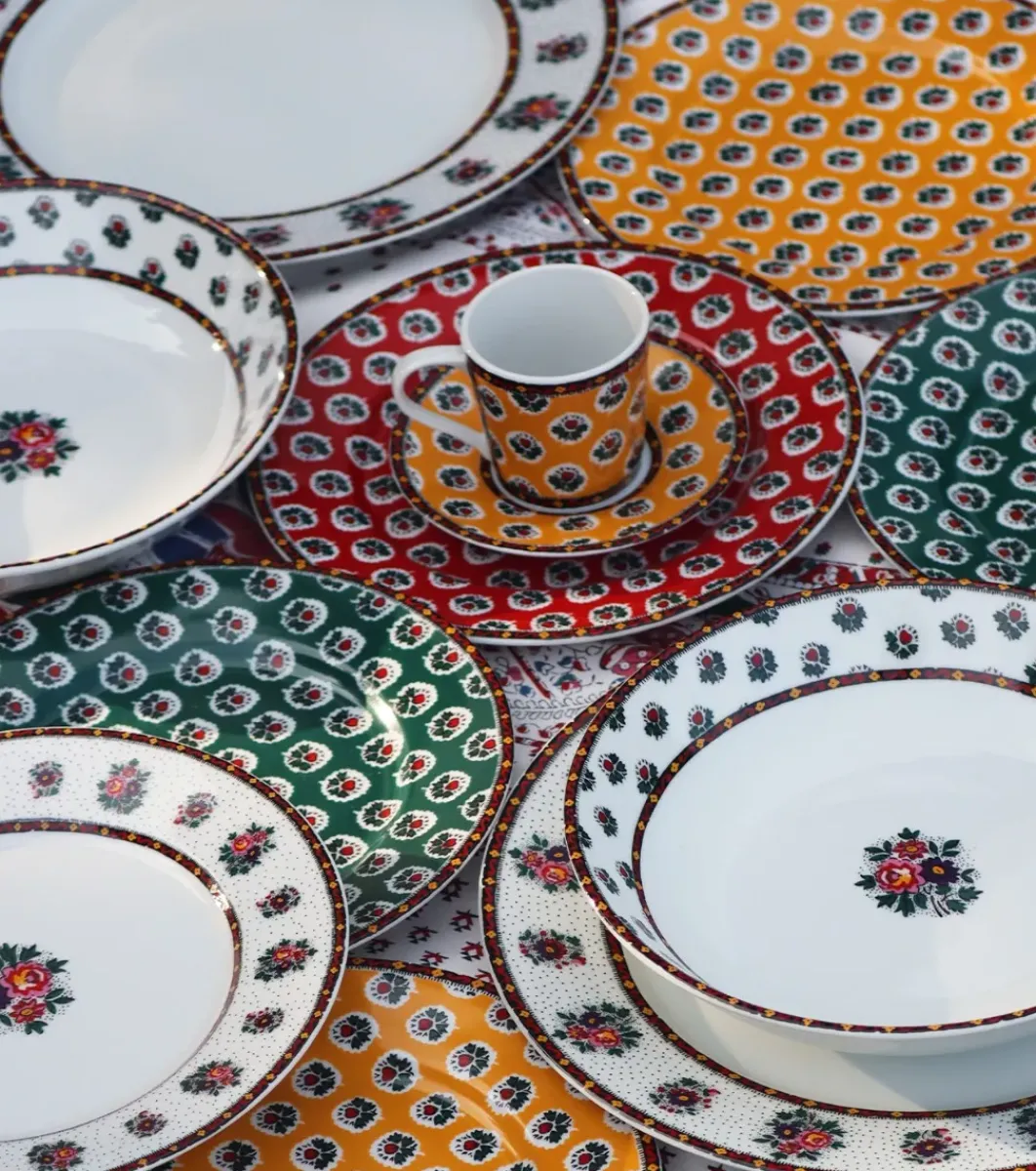 Souleiado Vaisselle | Nos Tables Automnales | Tasse à café FLEUR D'ARLES