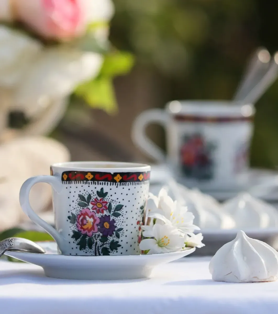 Souleiado Vaisselle | Nos Tables Automnales | Tasse à café POMPADOUR