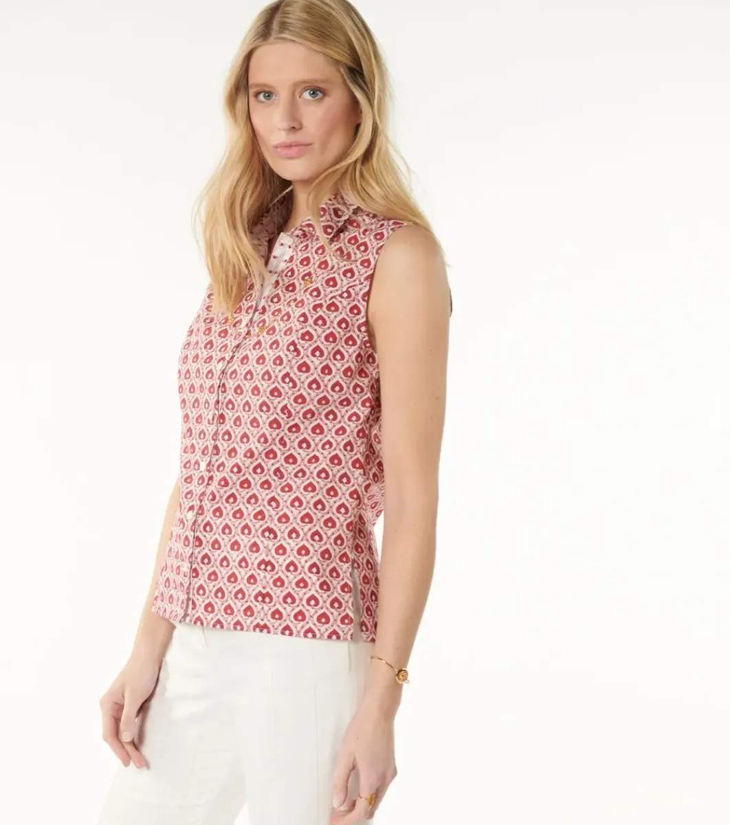 Femme Souleiado T-shirts & Débardeurs | Top VERANA Trèfle