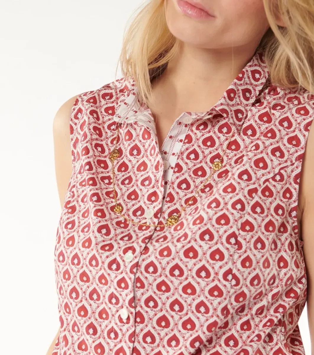 Femme Souleiado T-shirts & Débardeurs | Top VERANA Trèfle