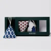 Souleiado Décoration | Trio de Berlingots LAVANDIERA Gamme blanc-bleu-rouge