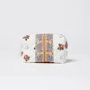 Souleiado Ligne De Voyage | Trousse de maquillage BELLA Printemps blanc