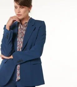 Femme Souleiado Vestes & Manteaux | Veste FLAVIE bleu pétrole