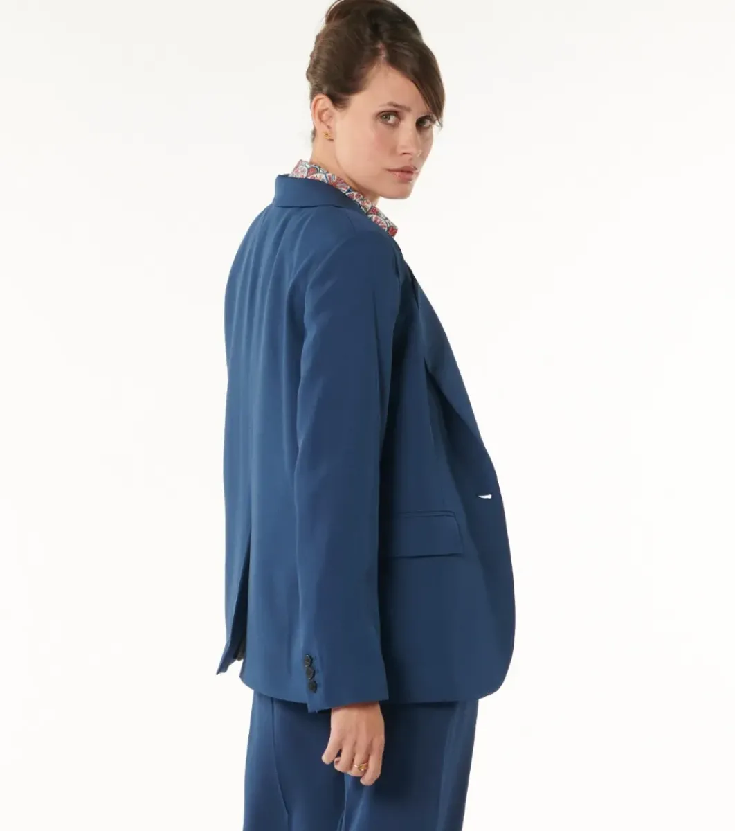 Femme Souleiado Vestes & Manteaux | Veste FLAVIE bleu pétrole