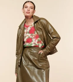 Femme Souleiado Vestes & Manteaux | Veste MADEIRA Cuir