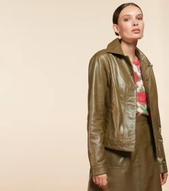 Femme Souleiado Vestes & Manteaux | Veste MADEIRA Cuir