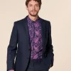 Homme Souleiado Vestes & Manteaux | Veste MILAN lainage bleu nuit