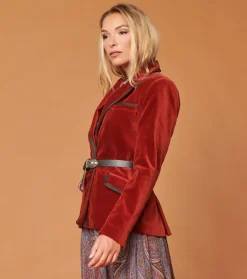 Femme Souleiado Vestes & Manteaux | Veste VACCARES Velours